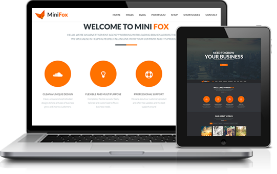 Onepage and Multipage HTML Template